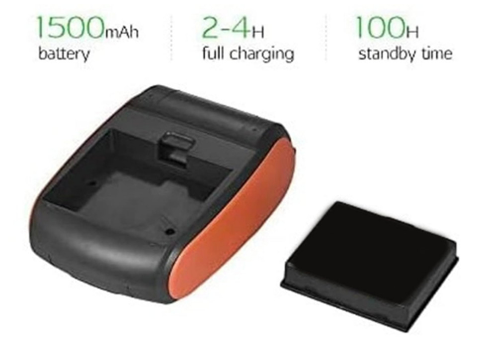 Mini Bill Printer BT Wireless for Atering Industry, Takeaway & Delivery, Garment