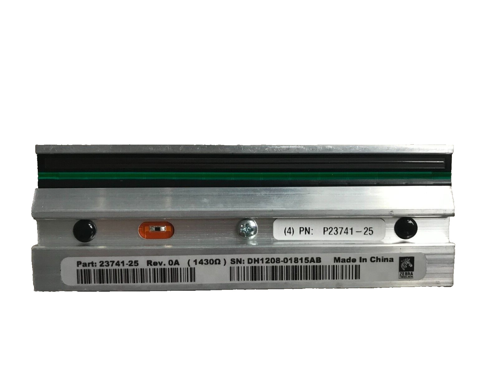 Genuine Zebra 300DPI Thermal Printhead / 23741-25