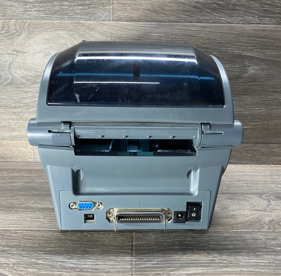 Zebra GK420t Desktop Barcode Label Printer USB Parallel Used /Tested