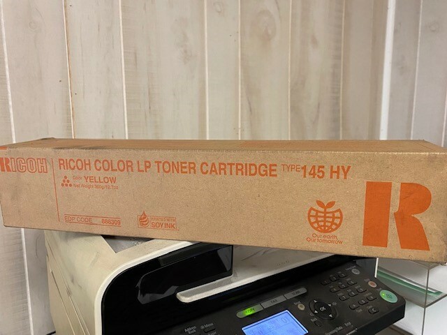 NEW Ricoh Color LP Toner Cartridge Type 145 / 145 HY 888309