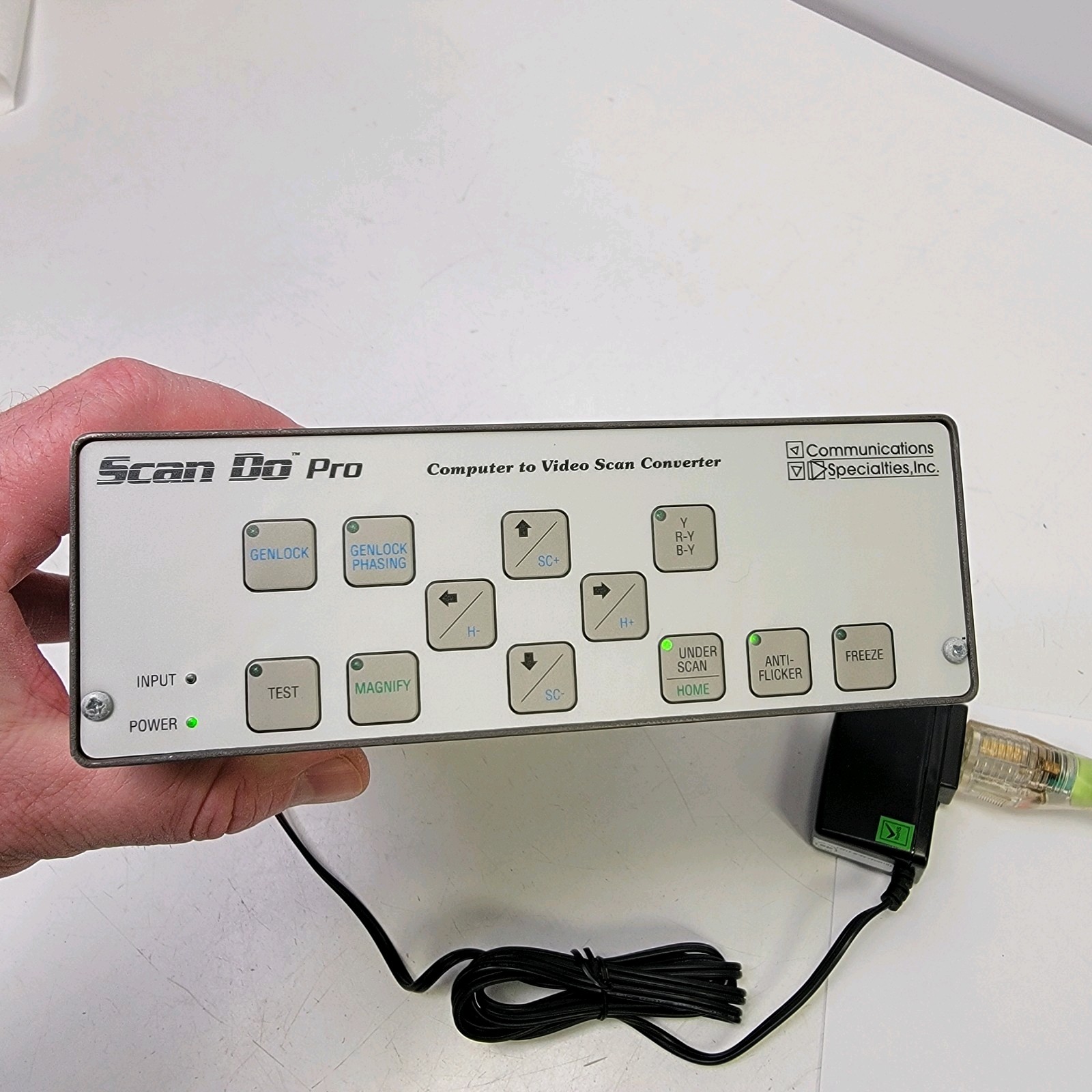 Scan Do Pro Computer To Video Scan Converter Model #1271 – NO POWER ADAPTER