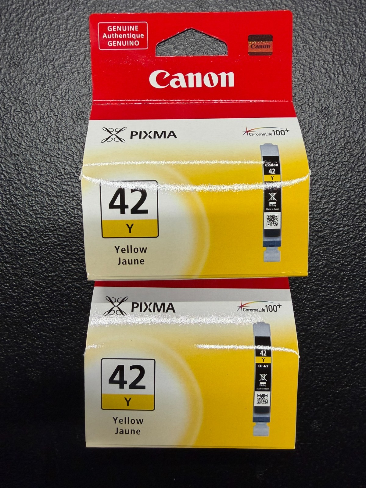*3 Pack Bundle* Canon CLI-42 Yellow Ink Cartridge