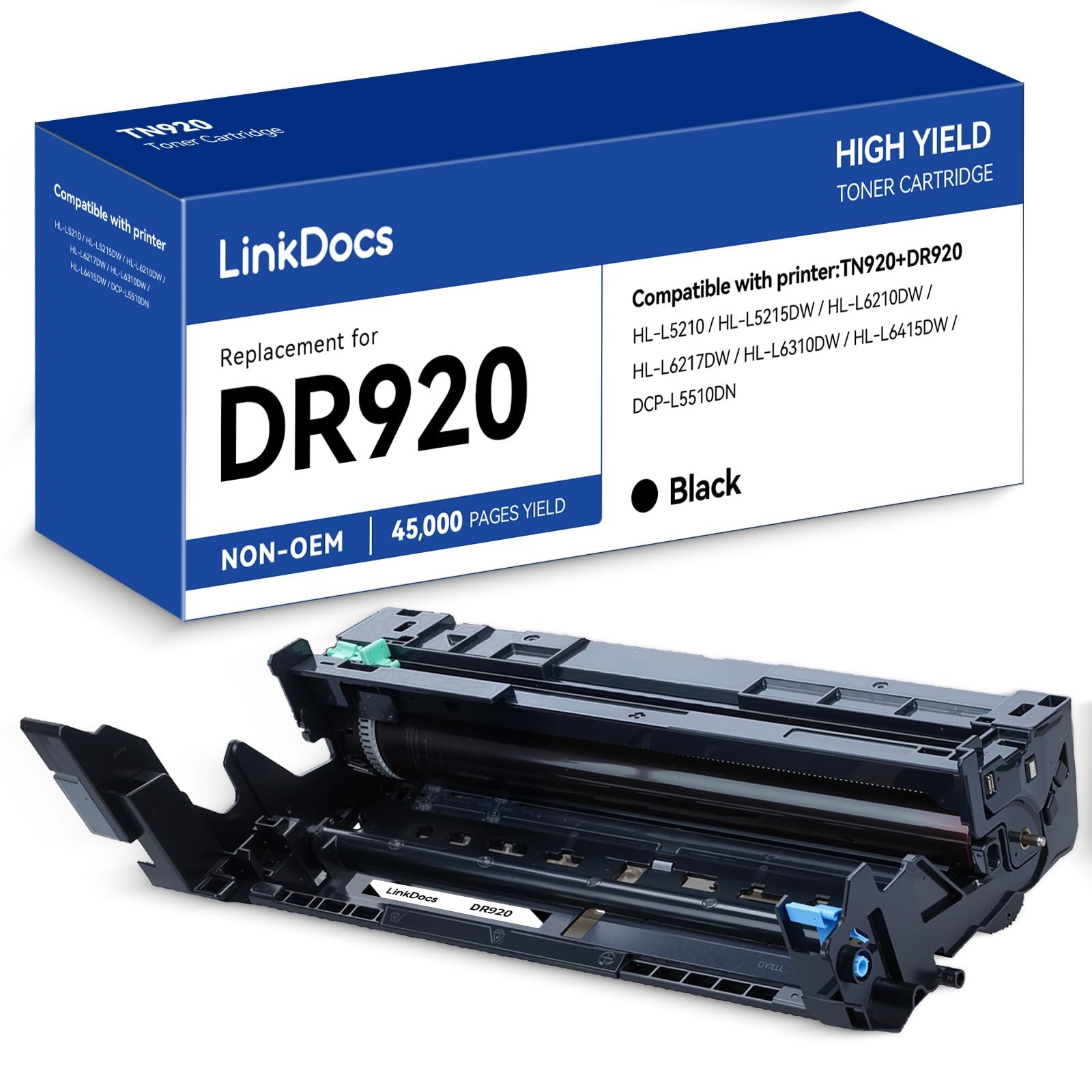 DR920 High Yield Imaging Drum Unit for Brother DR-920 DR 920 to use with HL-L…