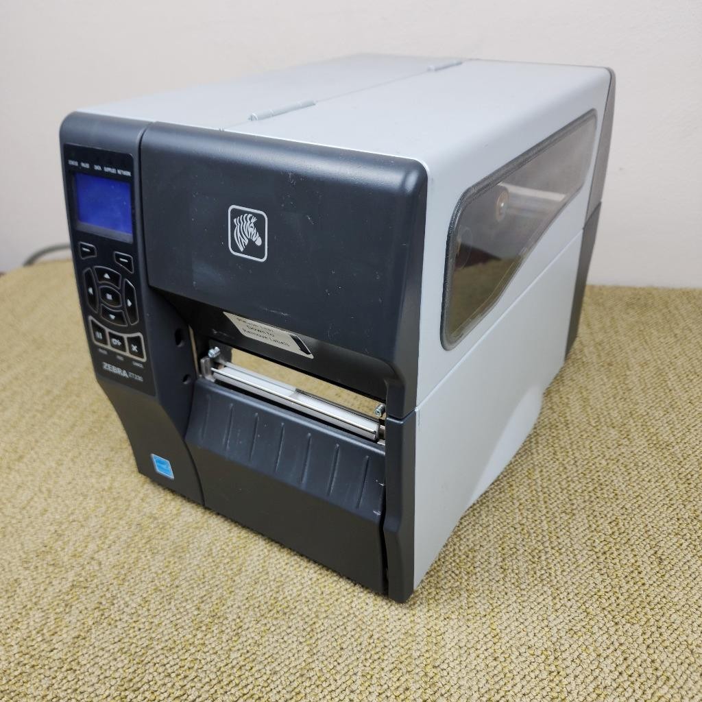 Zebra ZT230 Thermal Barcode & Label Printer USB Serial Ethernet Tested Working