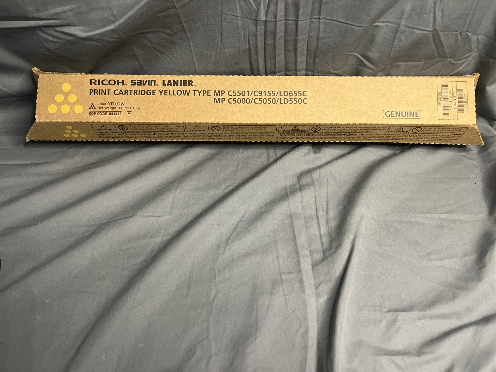 Ricoh 841453 Cyan MP C5501 C9155 LD 655C BRAND NEW