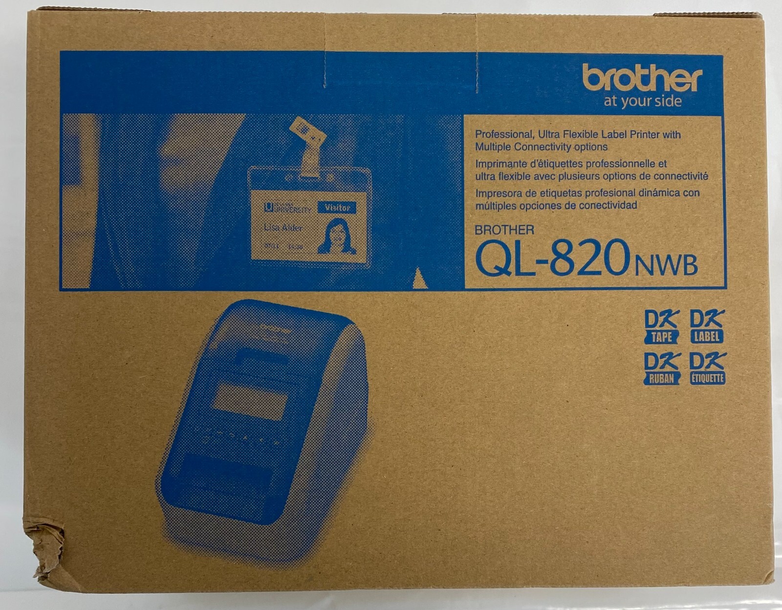 Brother QL-820NWB Direct Thermal Label Printer