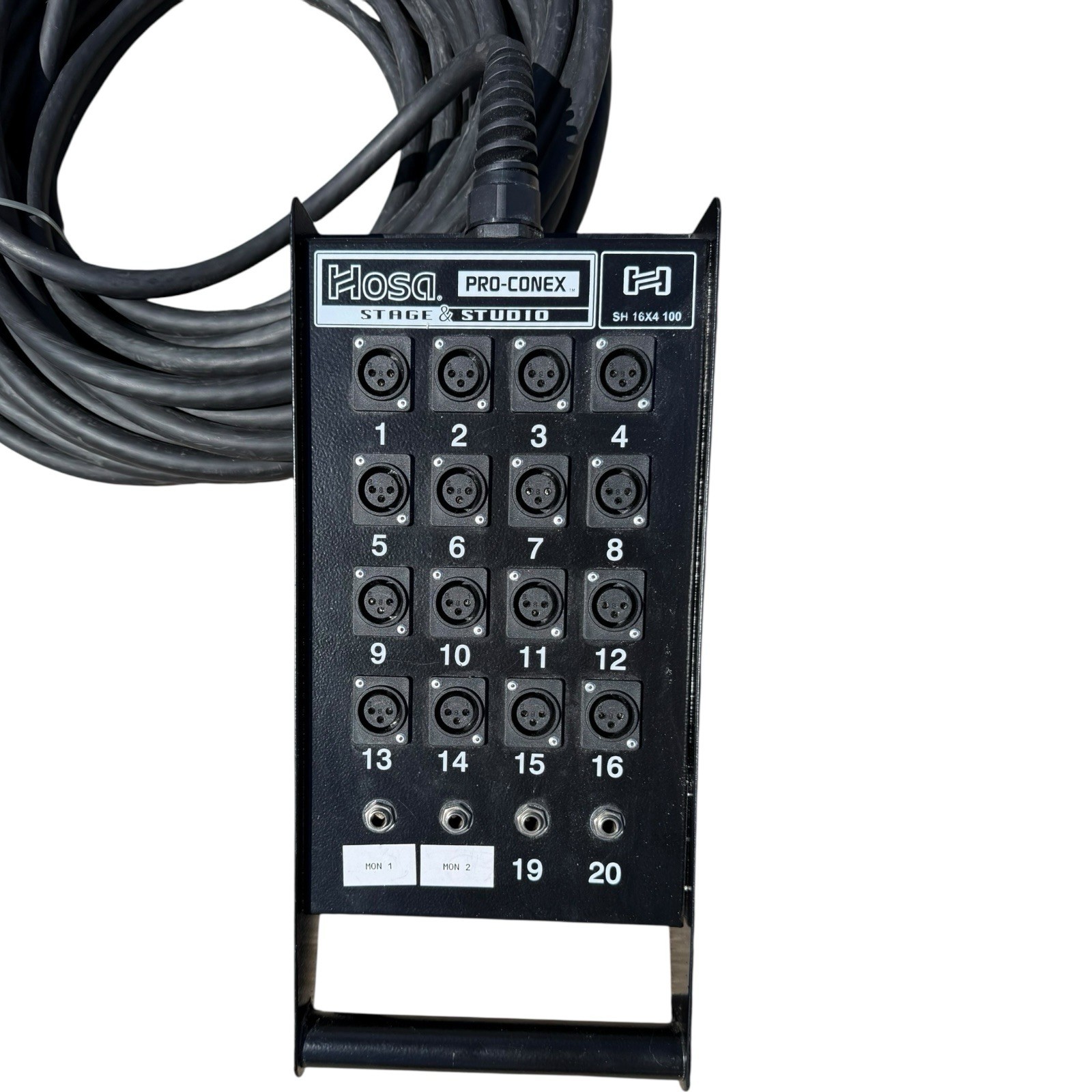Hosa Technology SH8X4 100′ SH Series Stage Box Snake