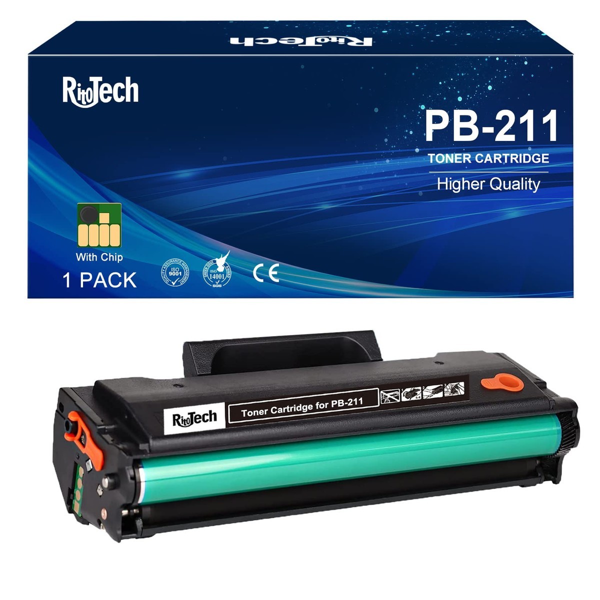 PB-211 Toner Cartridge for Pantum P2502w P2500 P2500W P2500NW M6550 1 Black
