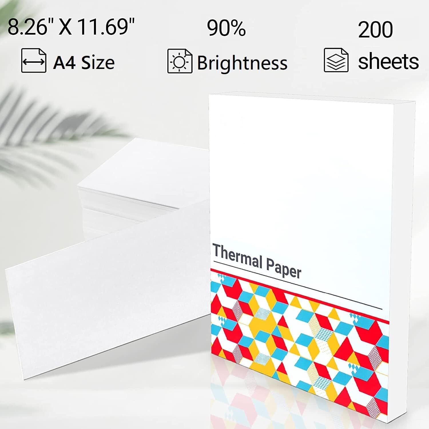 A4 Thermal paper -Multipurpose Paper Compatible for HPRT MT800 MT800Q M08F Lot