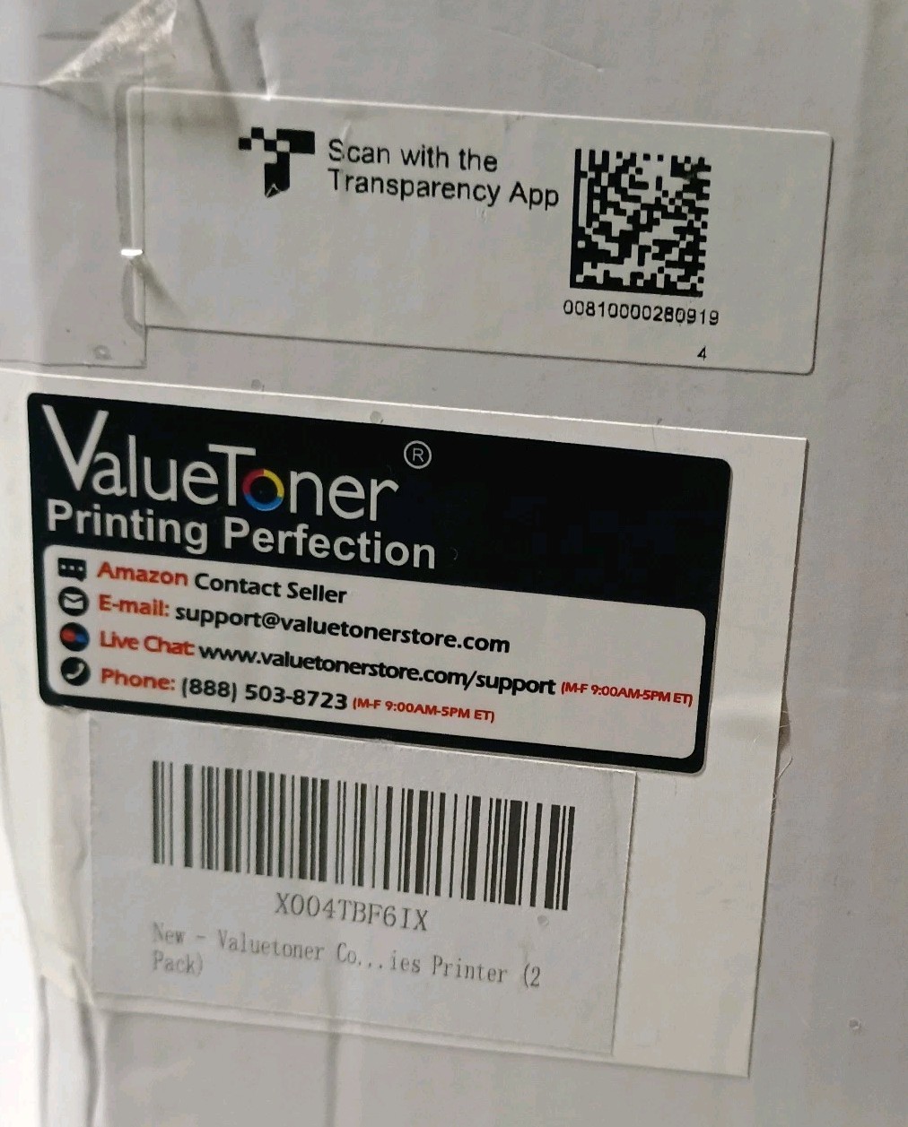 Valuetoner Generic 2Pk Black 80A Toner Cartridge Replacement For HP CF280A 80X