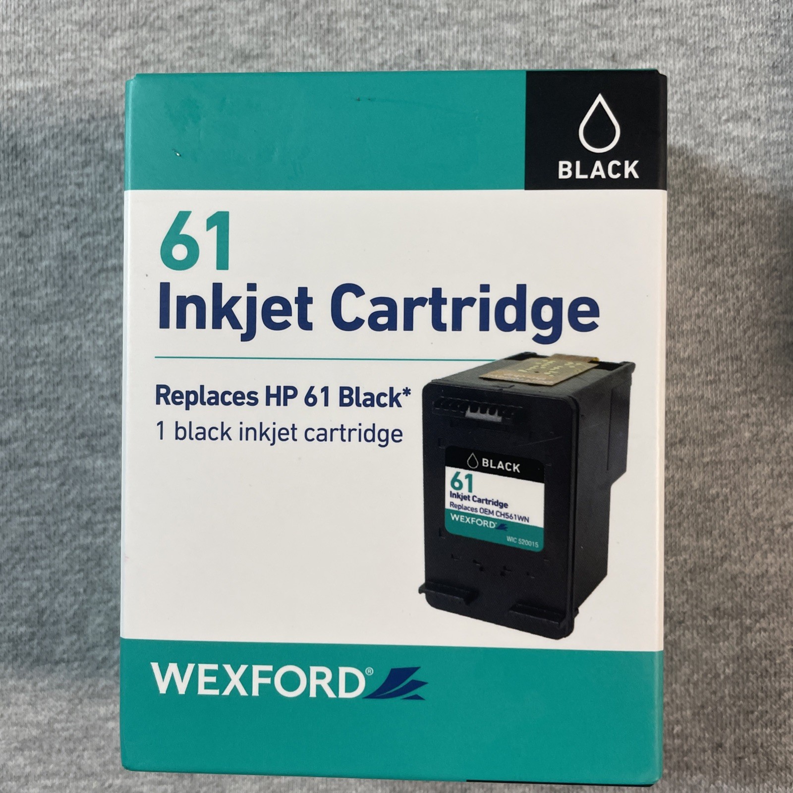 Wexford Black Inkjet Printer Cartridge Compatible with HP 61