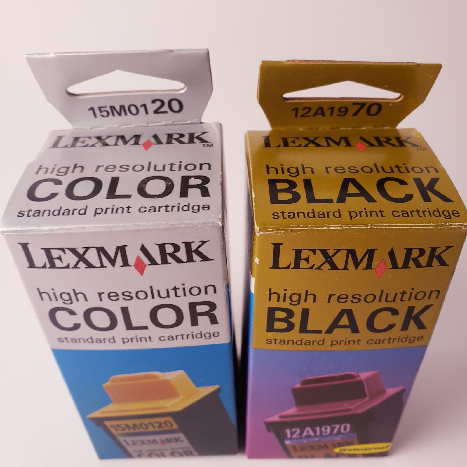 NEW Lexmark 20 Color & 70 Black Ink Cartridges (15MO120 12A1970) Genuine OEM