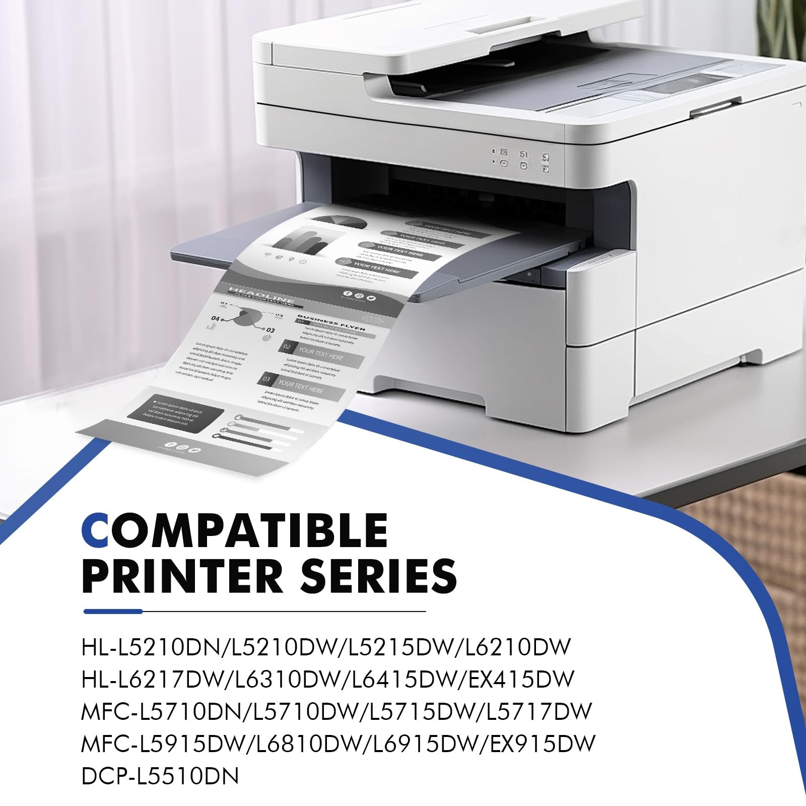 TN920XL TN920 Toner Cartridge HL-L6210DW Compatible for Brother TN 920 920XL …