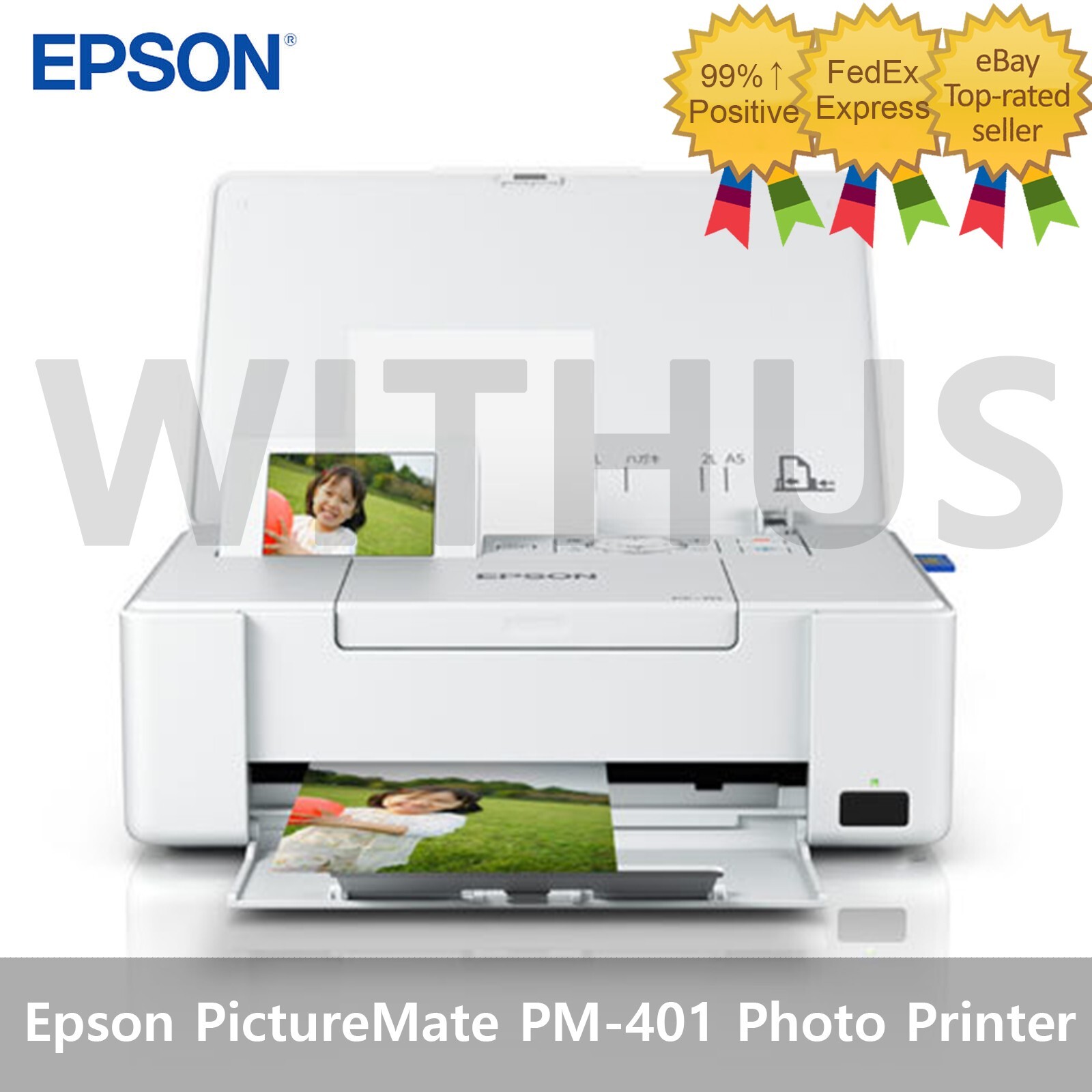 EPSON PictureMate PM-401 (Next of PM-400) Ultra Compact Photo Printer – Tracking
