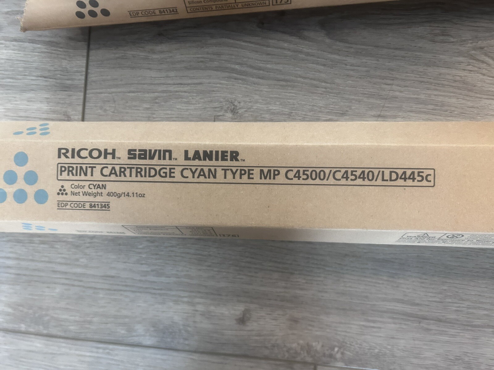 Quantity Of (11) Ricoh Toner MP C4500 C4540 LD445c 7) Yellow (3) Black (1) Cyan