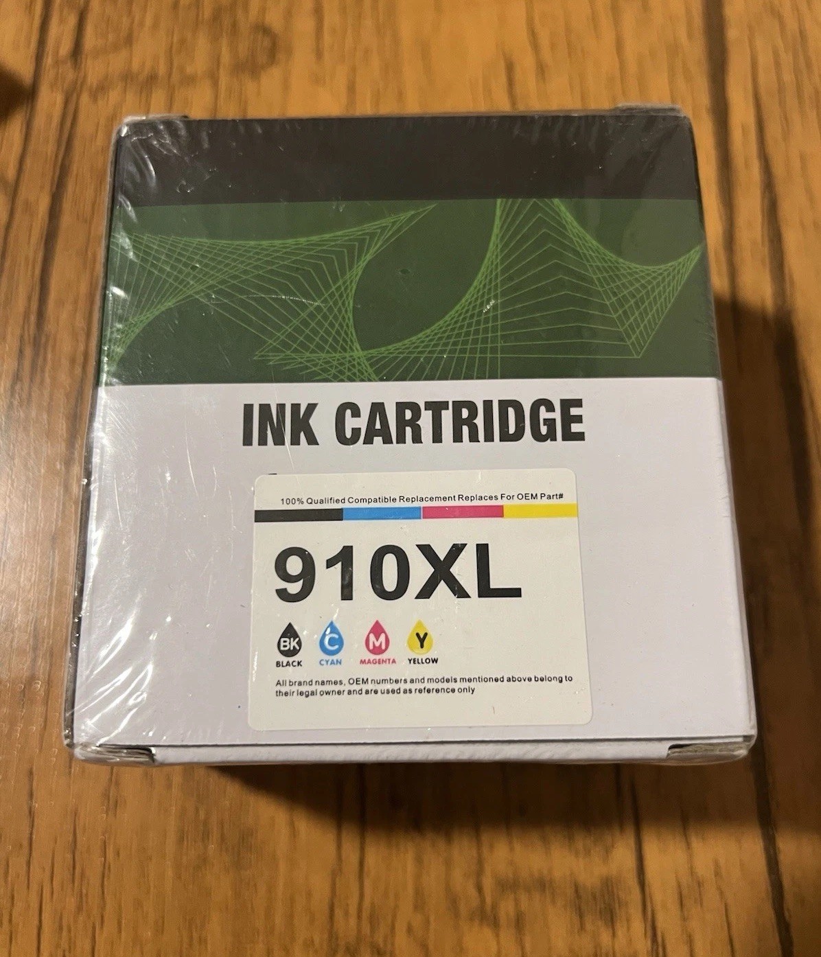 Greensky 910XL High Yield Ink Cartridge Cyan/Blk/Magenta/Yellow New & Sealed