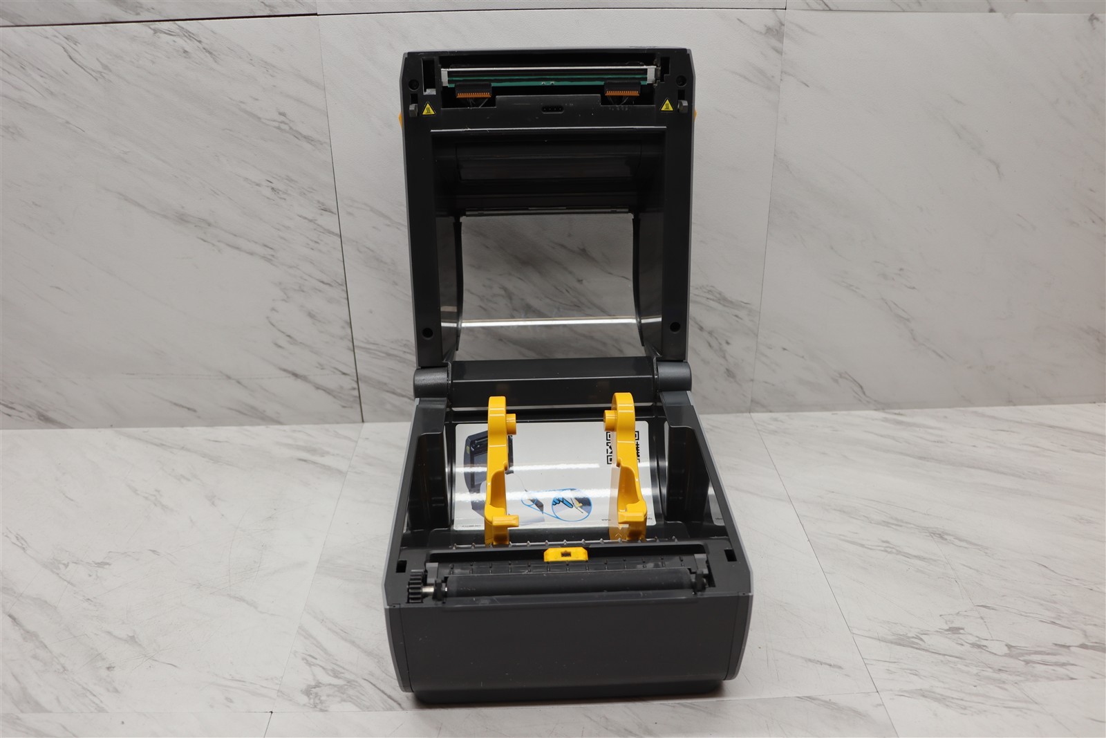 Zebra ZD620 USB Ethernet Serial Label Thermal Barcode Printer & Adapter D01F00EZ