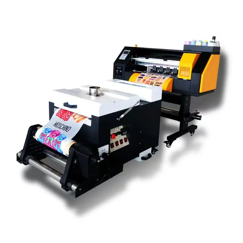A3 Dual XP600 13″Semi-Automatic DTF Printer White Ink Automatic Cleaning System