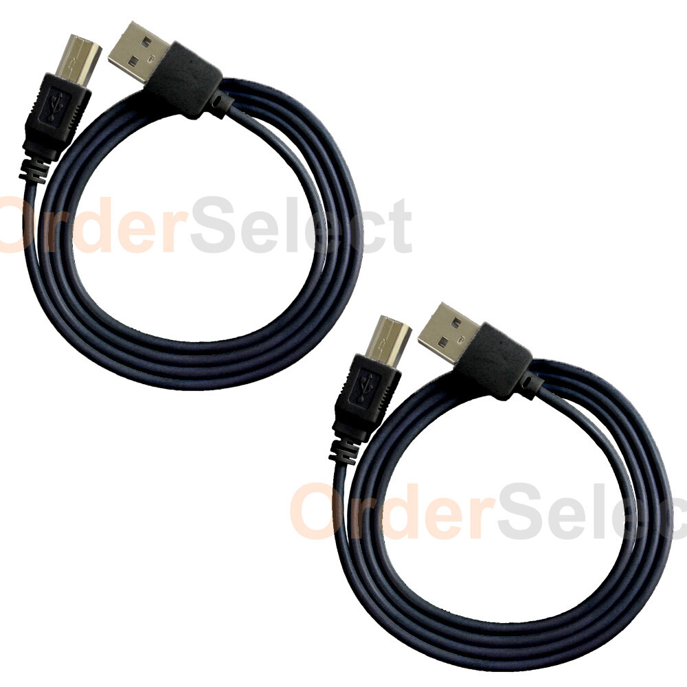 2X For HP PSC All-in-One Printer 3FT USB 2.0 Premium Cable Cord A-B 2,000+SOLD