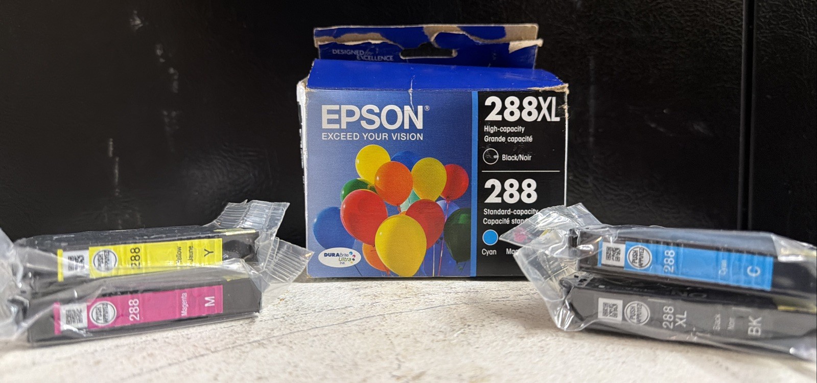 Epson 288XL Ink Cartridge Combo Pack T288120-BCS New Sealed EXP 12/2020