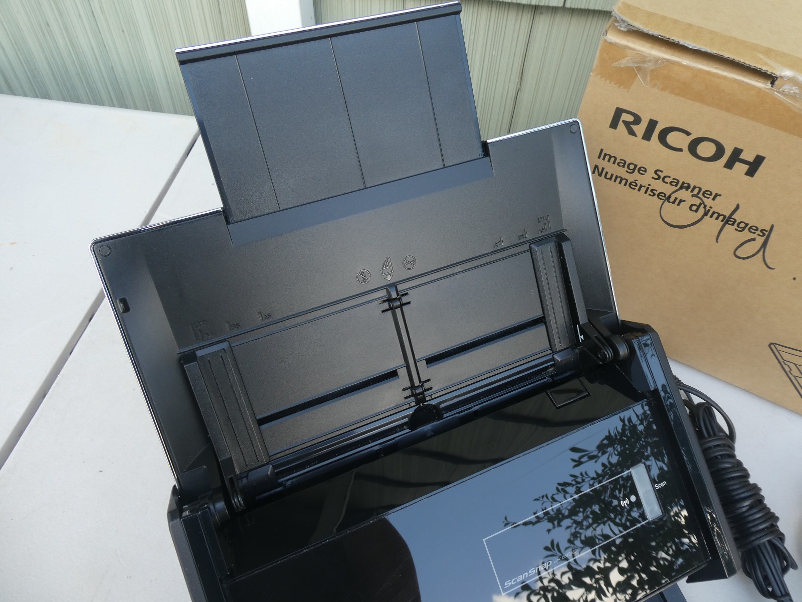 🍀 NICE IN BOX! Fujitsu ScanSnap iX500 Document Scanner Wireless Bundle