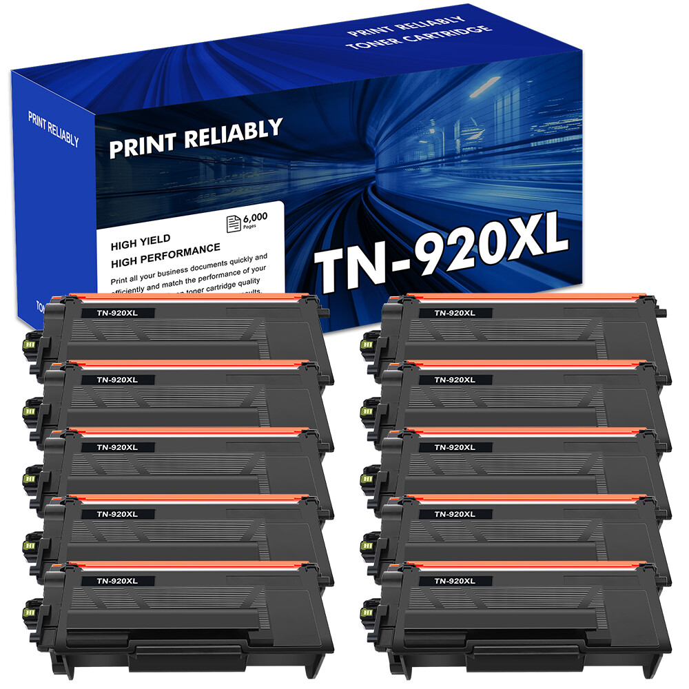10 TN920XL Compatible With Brother TN920 Toner Cartridge MFC-L6810DW MFC-L5715DW
