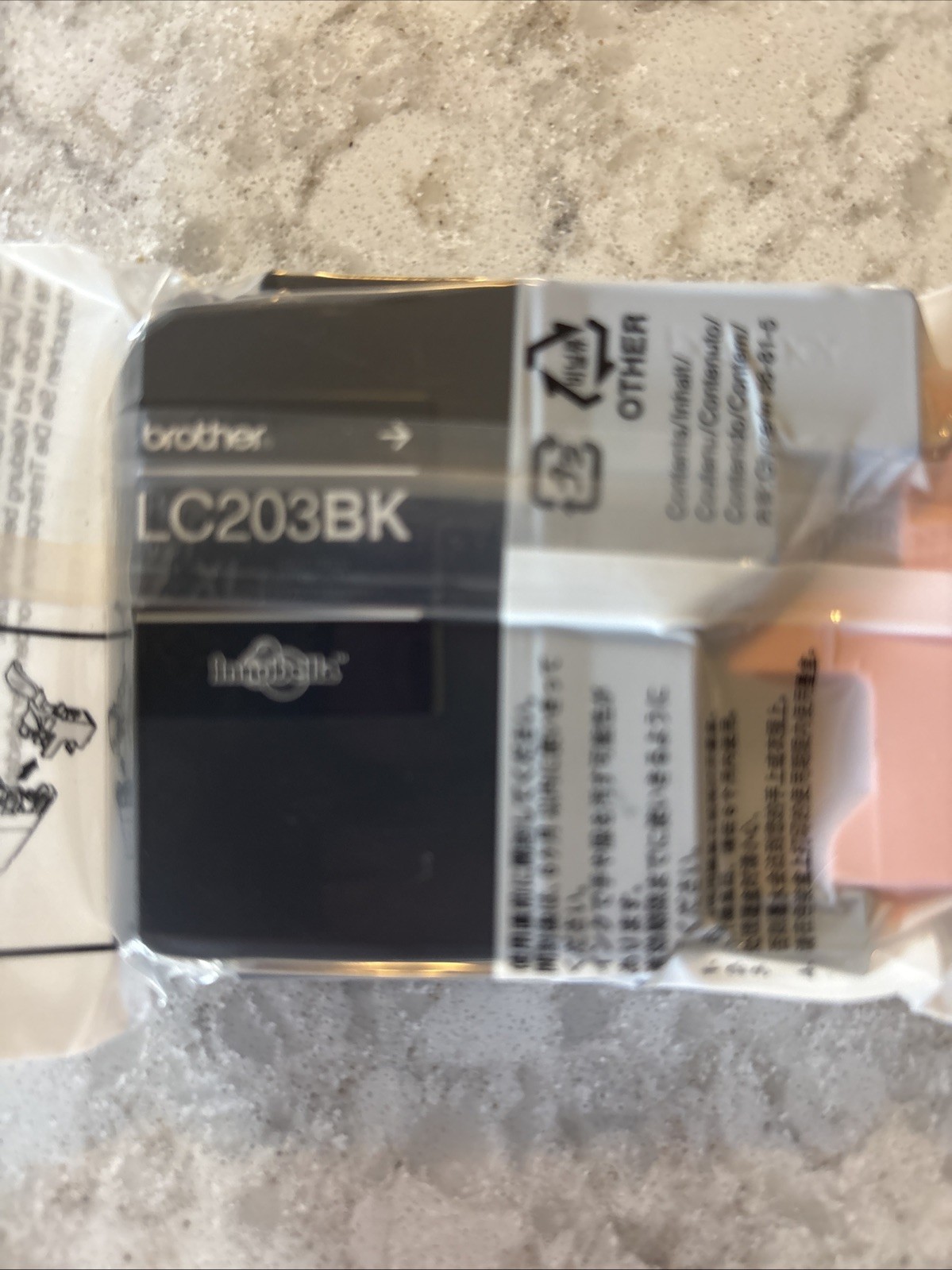 Brother LC203BK Ink New Sealed