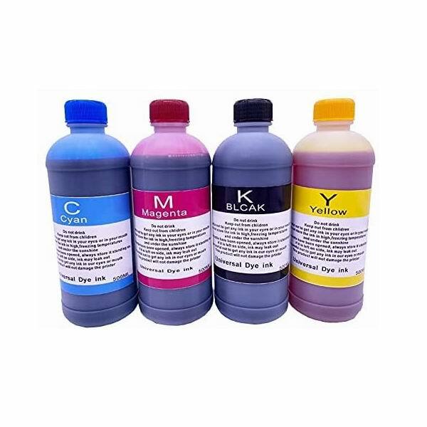 CIS BULK Ink Refill Bottles For Brother LC3033 LC3035 LC3037 LC3039 4x500ml