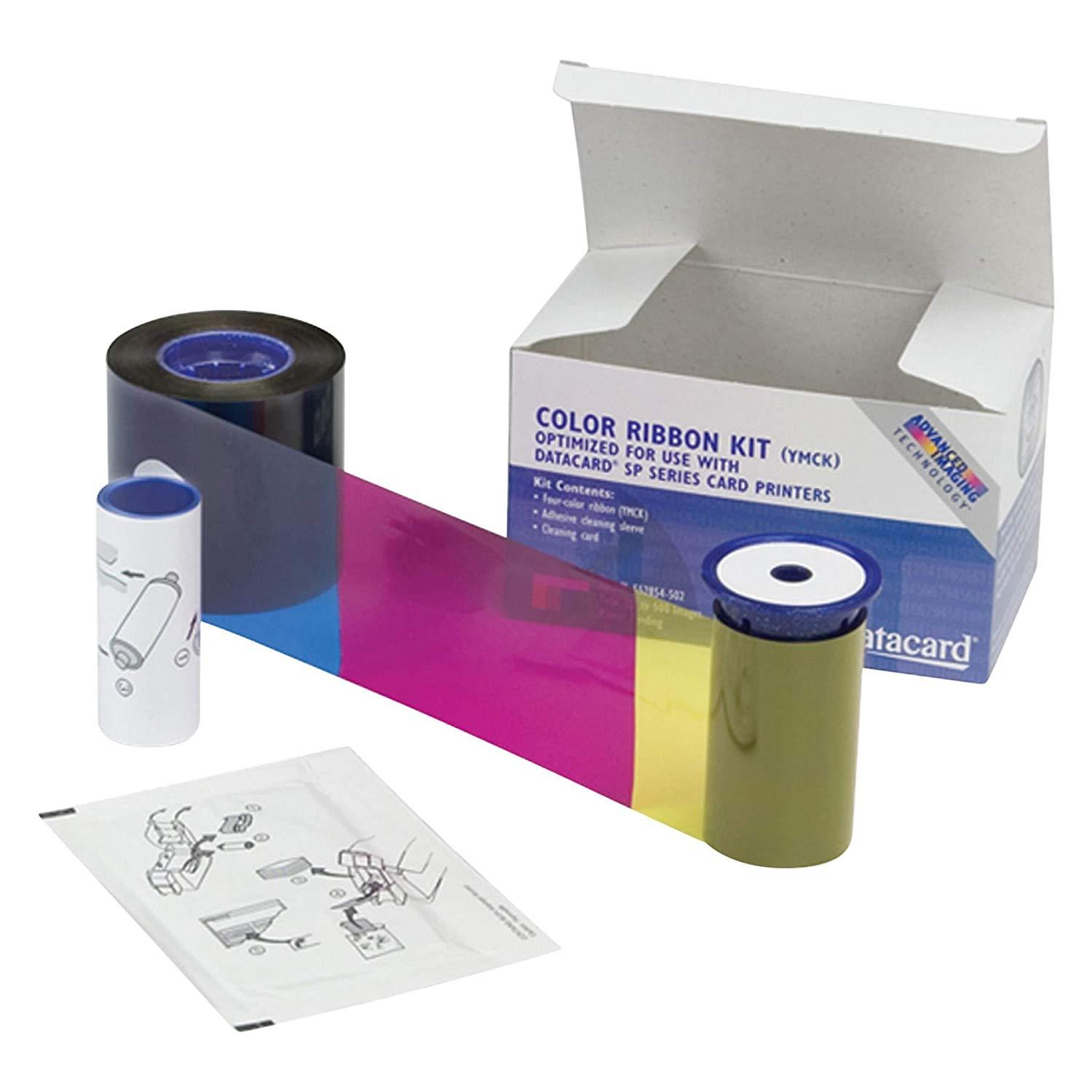 New Datacard 534000-006 Color Ribbon – YMCKT-KT Replaces 552854-506 – 300 Prints
