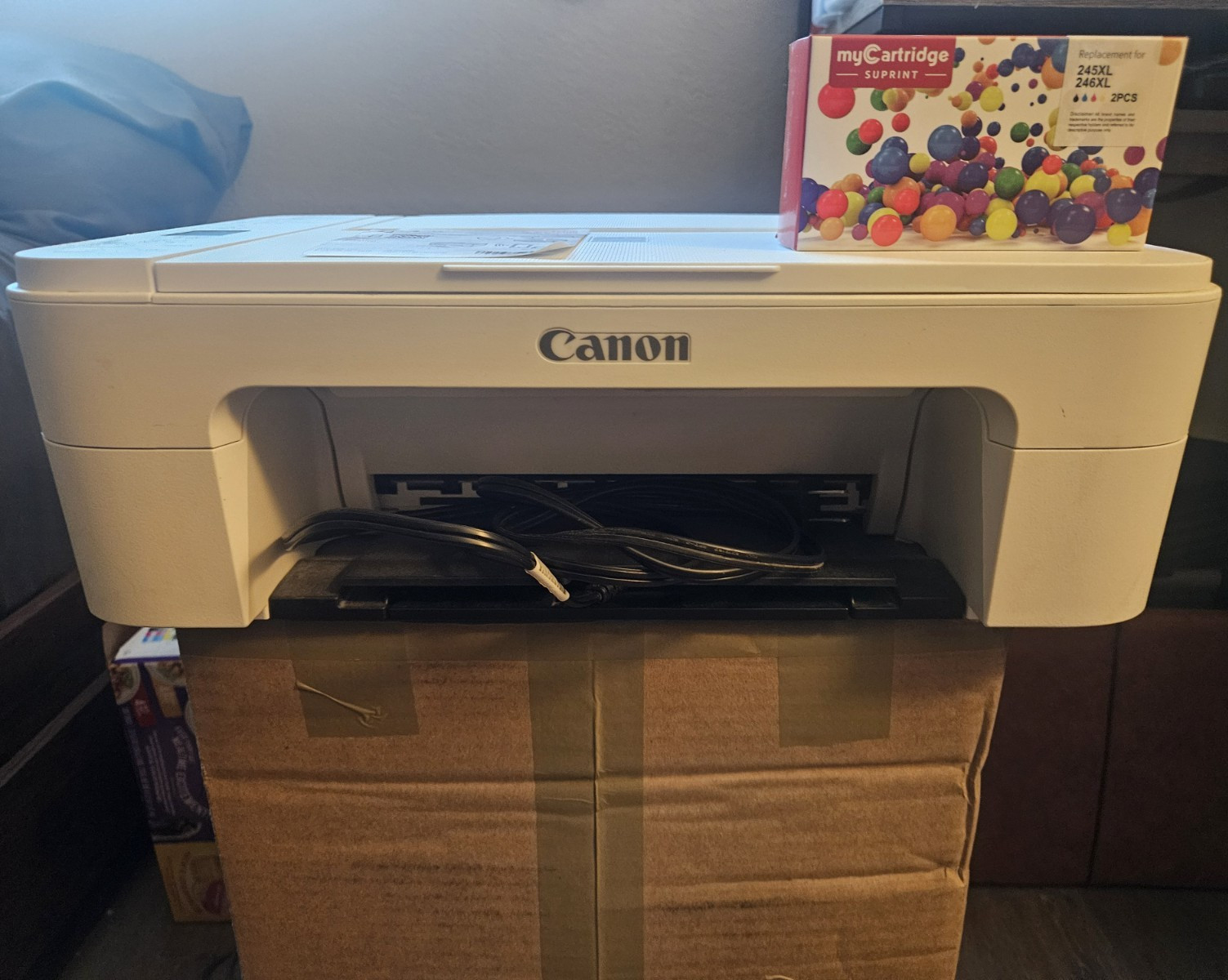 Canon PIXMA TS3322 Wireless Color Inkjet All-In-One Printer 4800×1200 With Ink