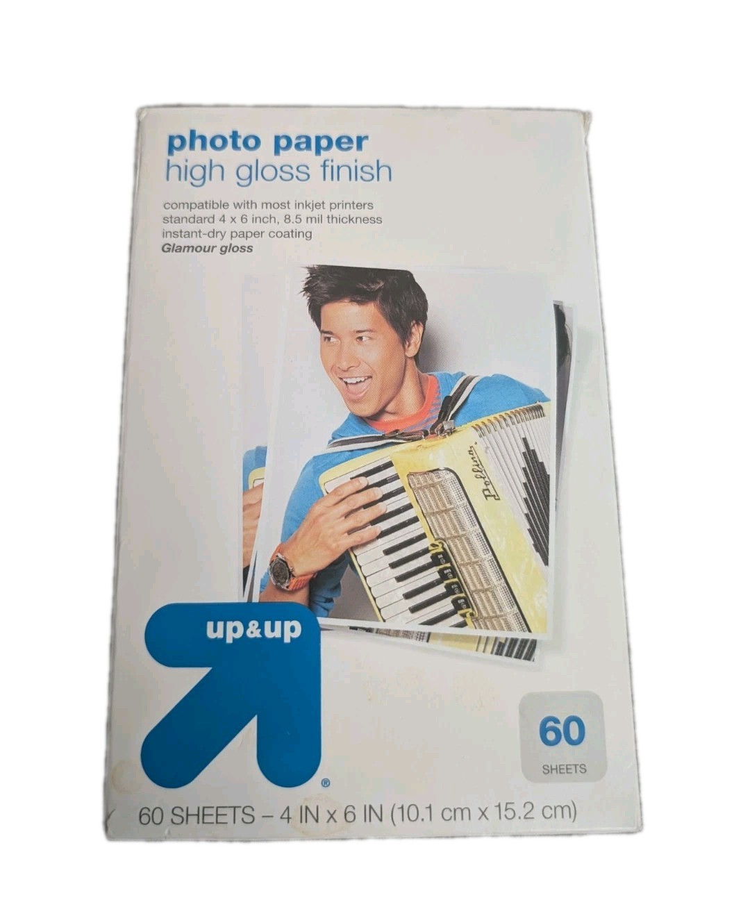Up & Up Photo Picture Paper High Gloss Finish 4×6 60 Sheets New