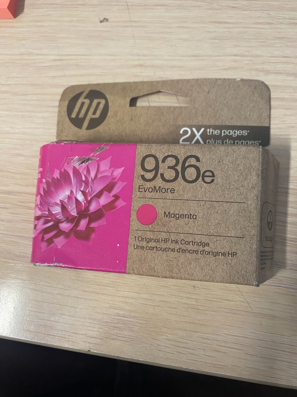 HP 936e Magenta ink cartridge