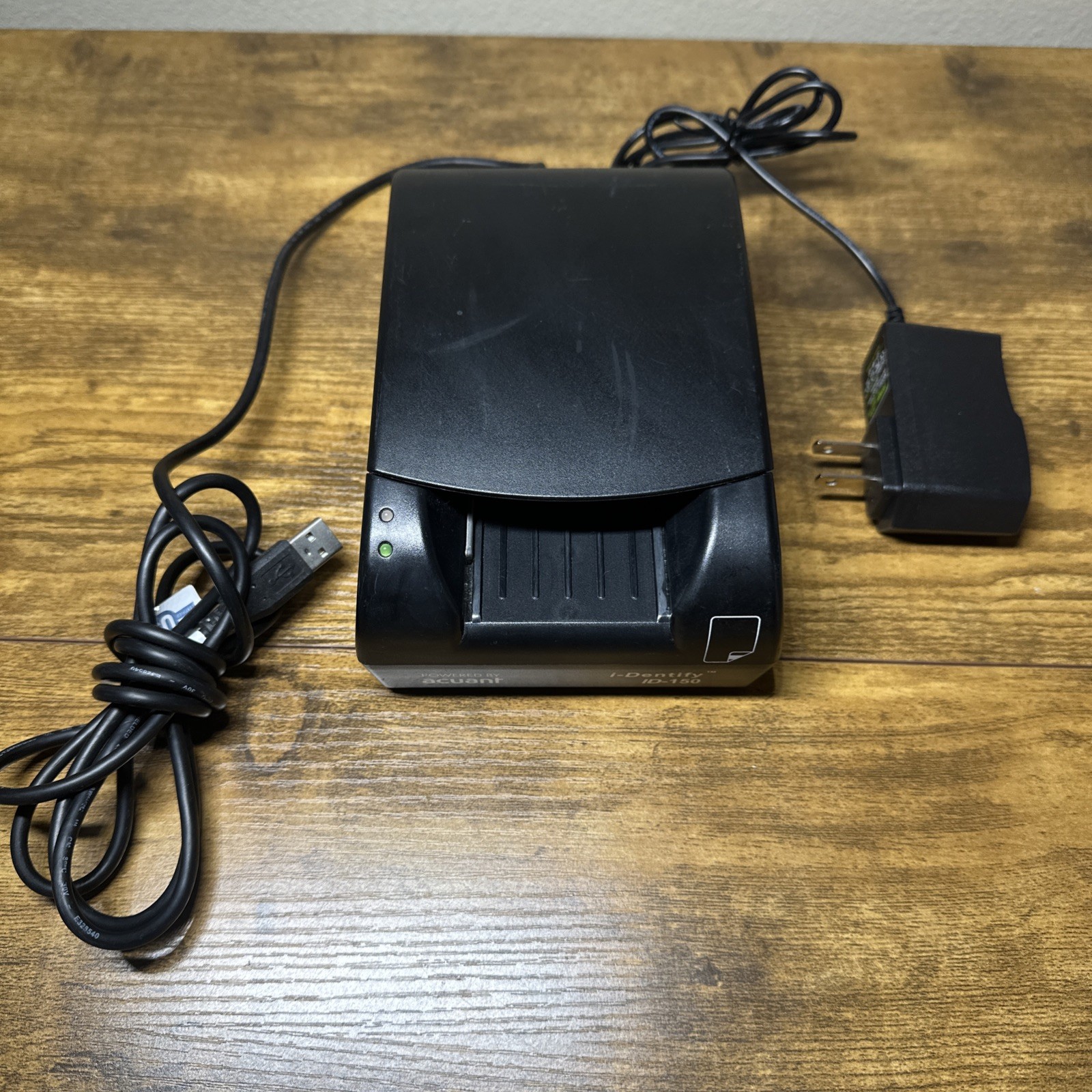 i-Dentify ID-150 Acuant ID Card Scanner Reader + Cables (J7)