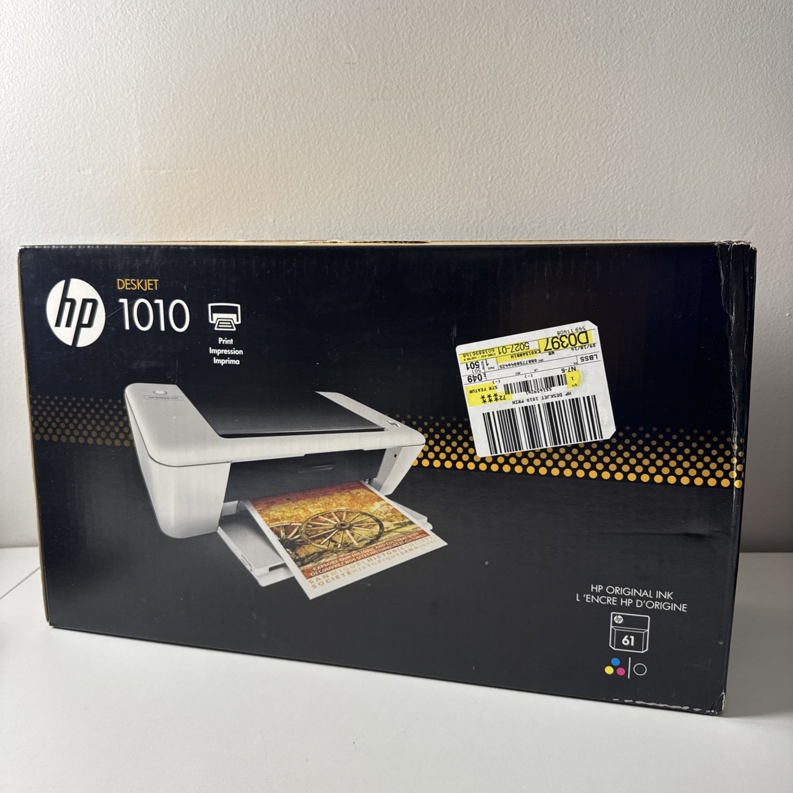 HP Deskjet 1010 Standard Inkjet Printer New in Sealed Box