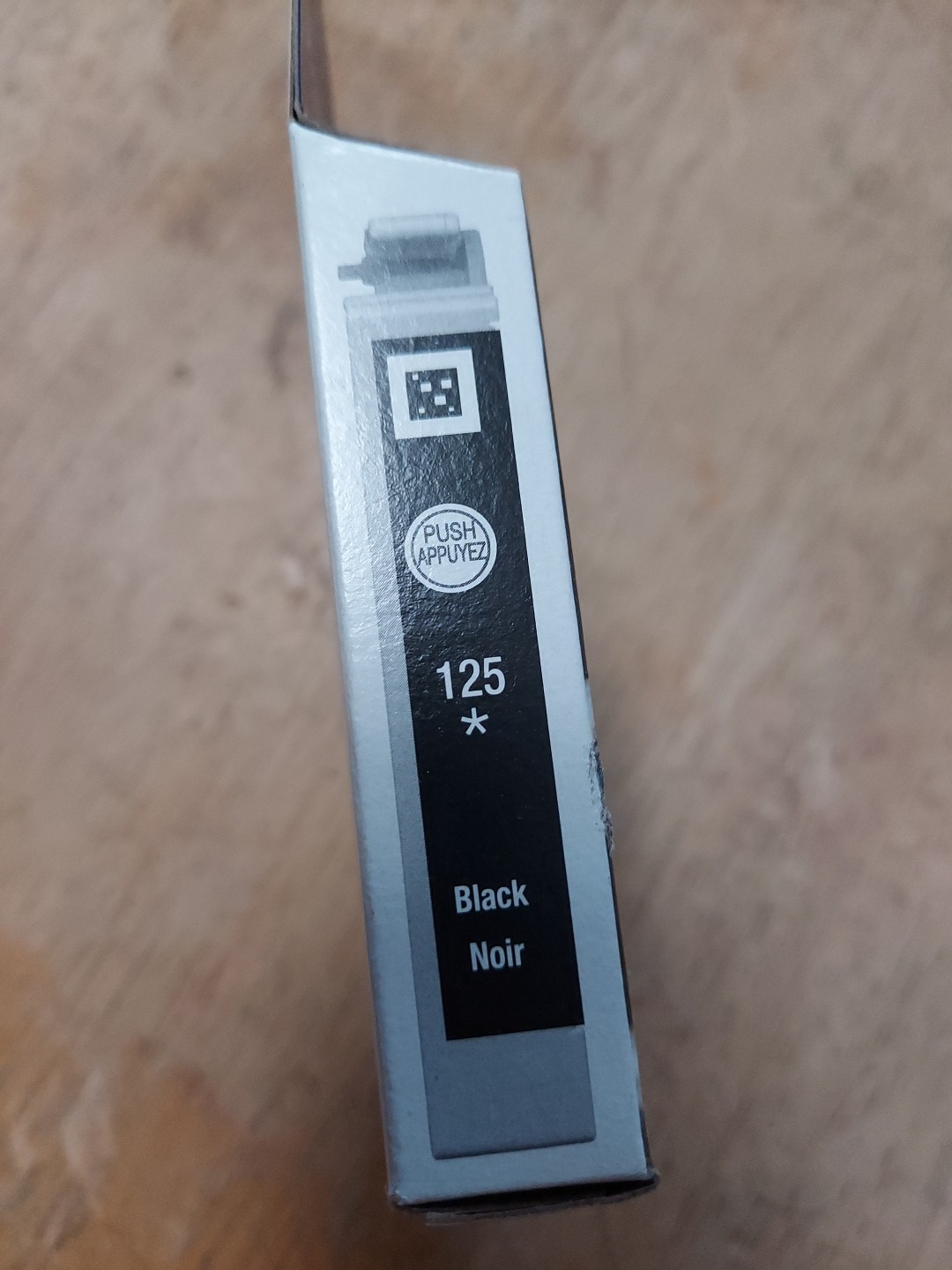 EPSON 125 DURABrite Black Ultra Ink Cartridge EXP 04/2027-NEW SEALED
