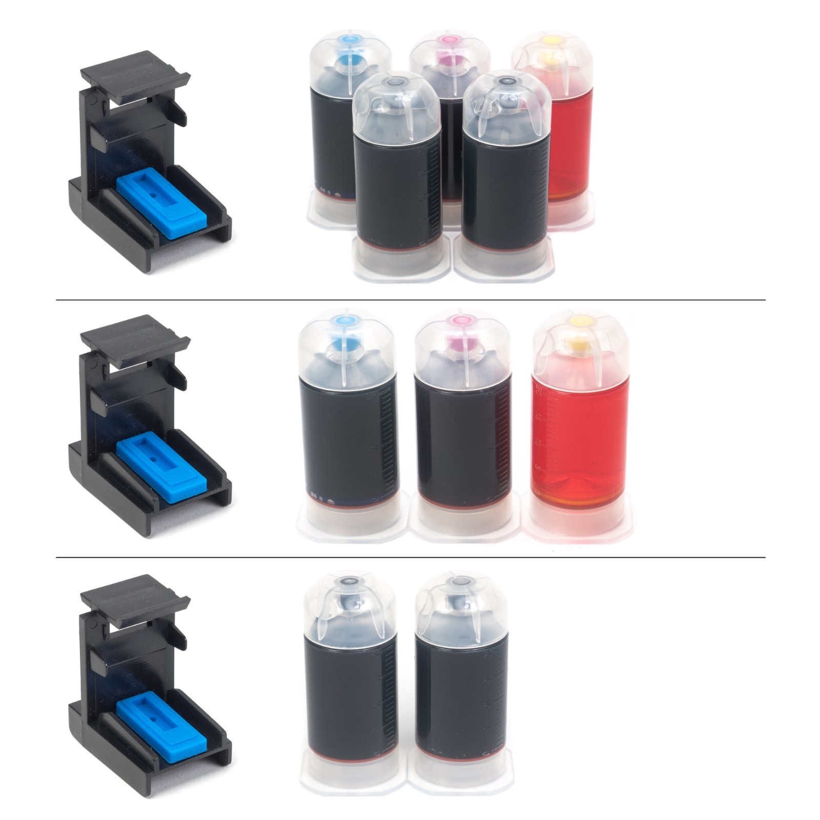Hyrax Trading Ink Refill Box Kit for Canon PG-275/275XL CL-276/276XL Cartridges