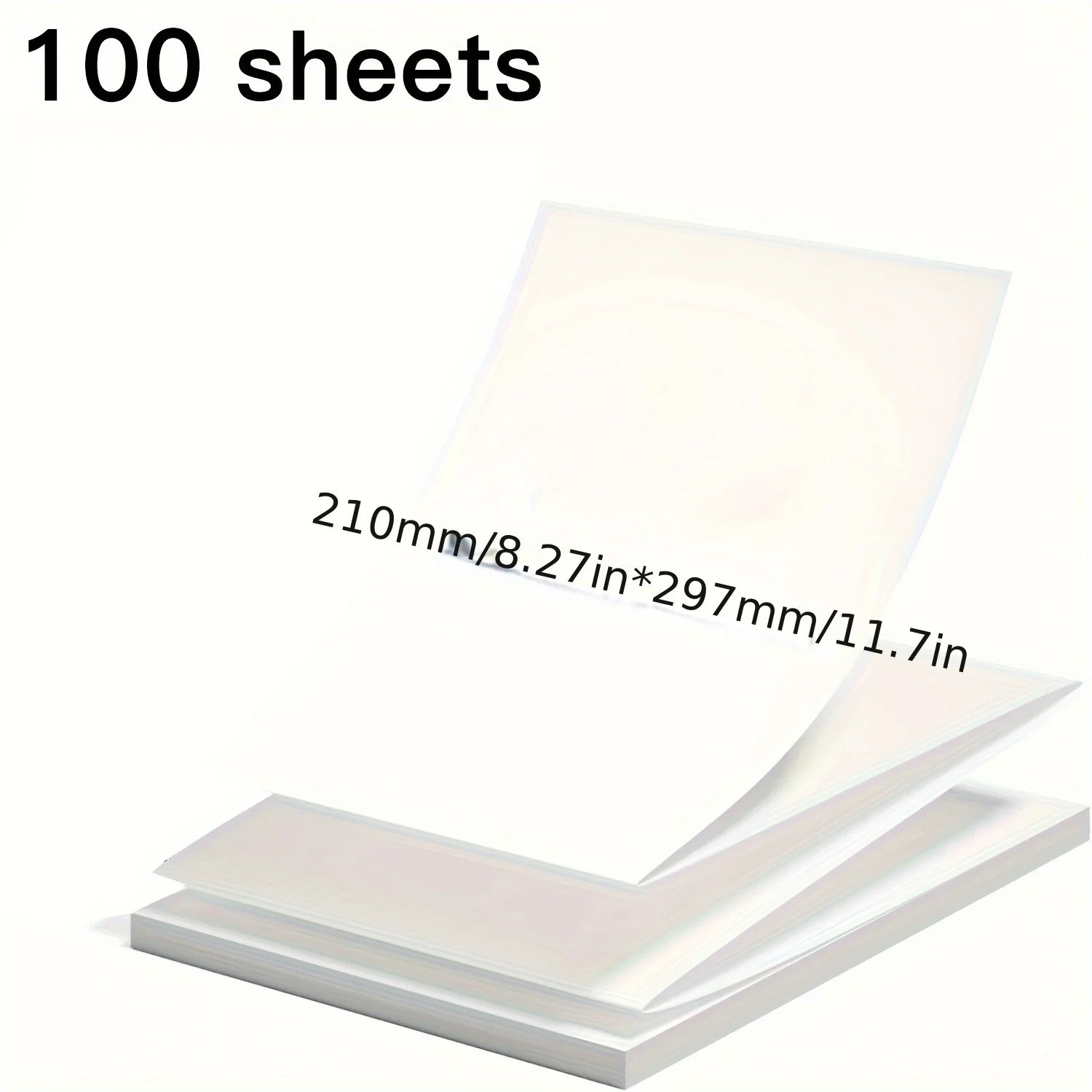 A4 Thermal Printer Paper, 100/200 Sheets, 21.01cm X 29.69cm