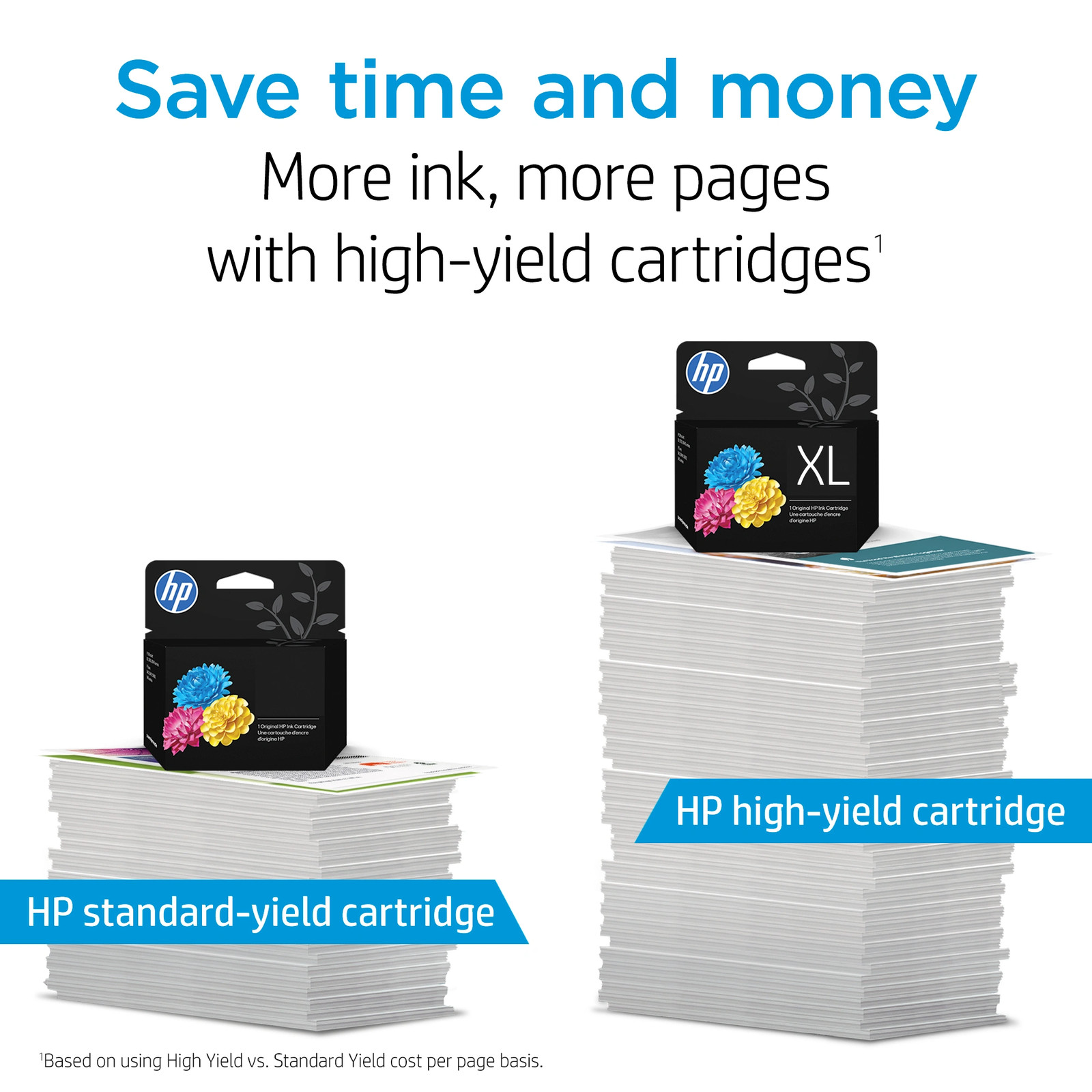 HP 67XL Original High-Yield Black/Tricolor Ink Cartridges (3YP30AN), 2PK