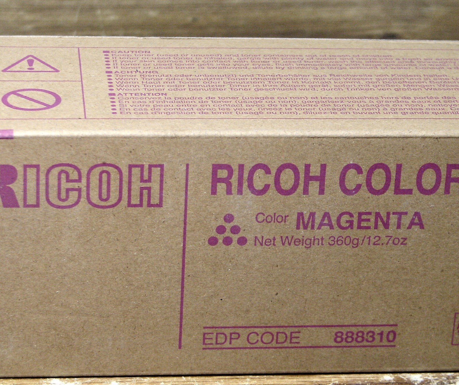 Ricoh Print Cartridge Type 145 HY – Magenta – EPD 888310 NEW!
