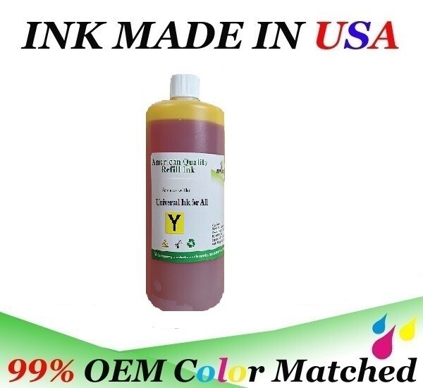 4x500ml Bulk refill ink for HP Canon Epson Lexmark Dell Brother inkjet printer