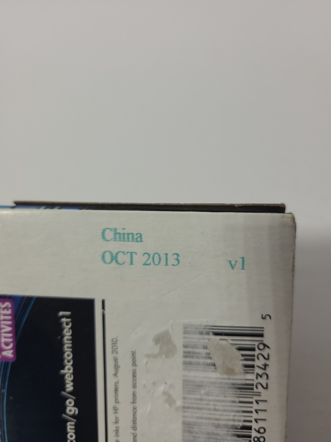 Genuine HP 564XL Black Ink Cartridge CN684WN EXP OCT 2013 Sealed Box