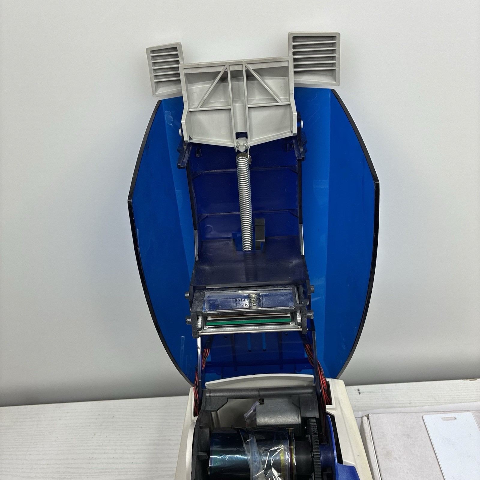 DataCard SP35 Plus Thermal Transfer One Sided Color ID Card Printer w/Extras