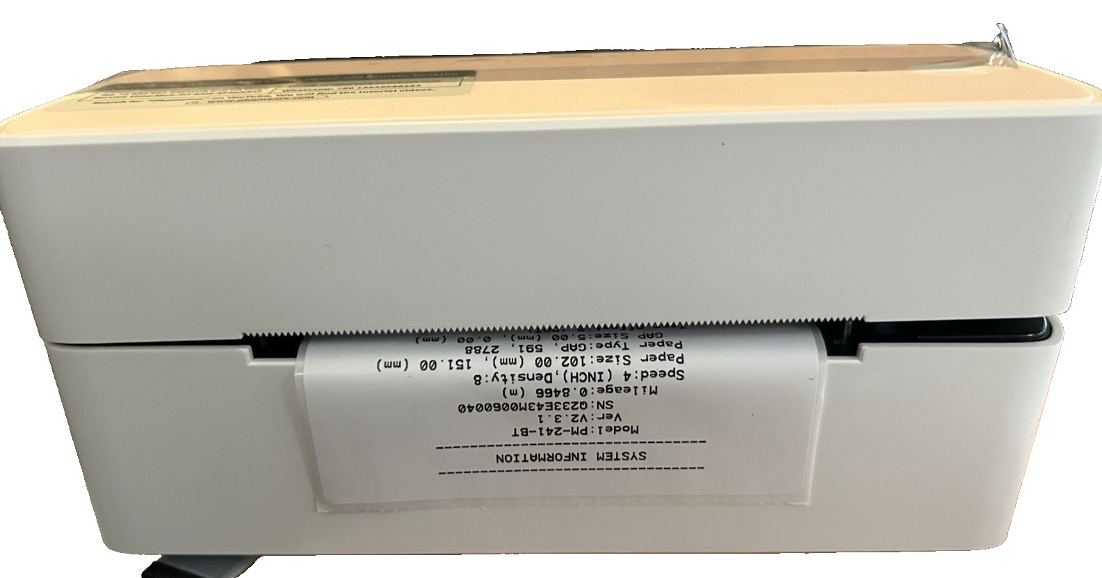 Thermal Label Printer Model PM-241-BT 6.25 x 4.25 Labels New