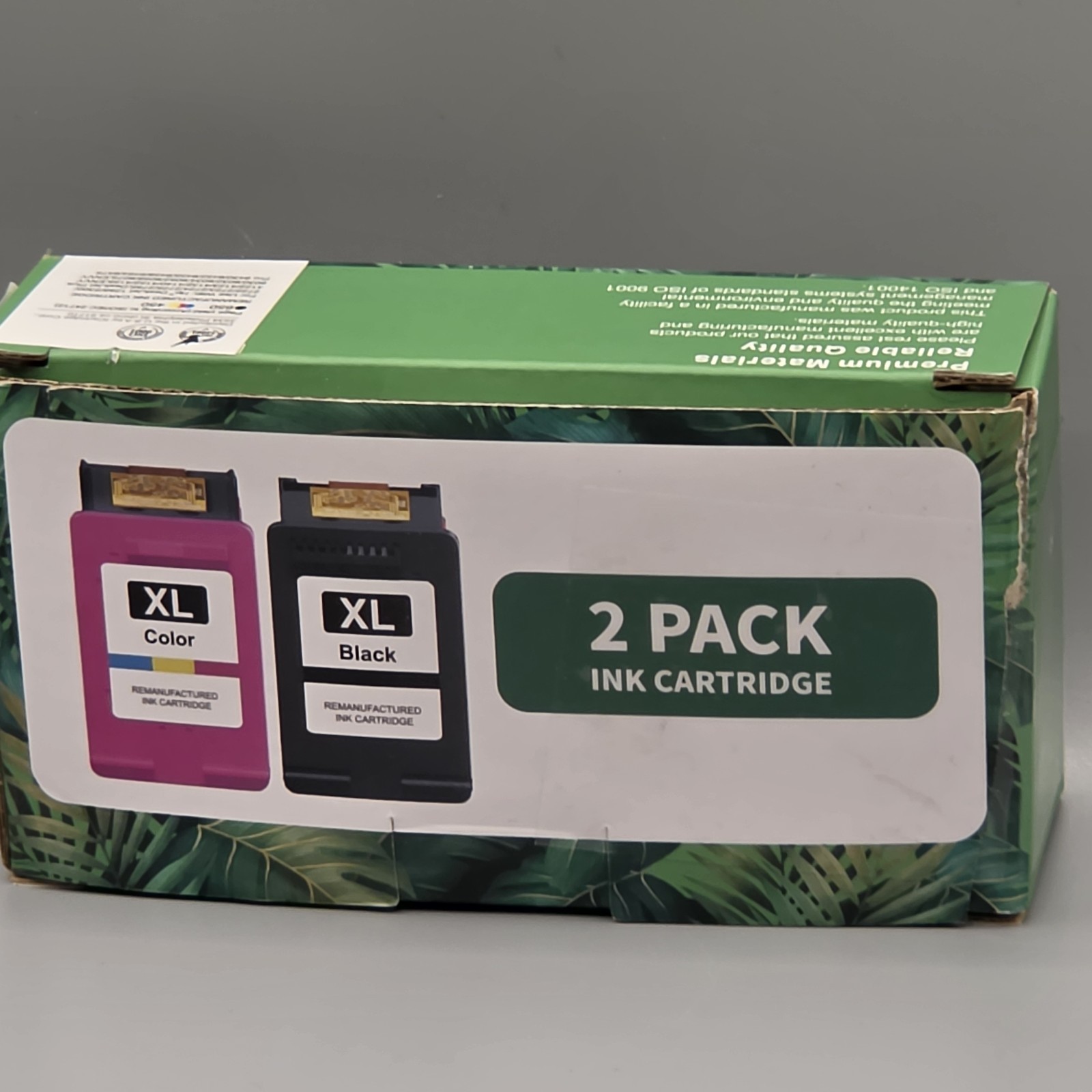 Genuine 2-Pack HP 67XL Black/ Color ink cartridges New Open Box