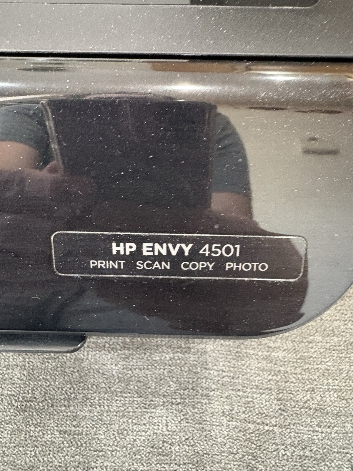 HP ENVY 4501 Printer Multifunction Color Print Scan Copy Photo Tested Extra Ink