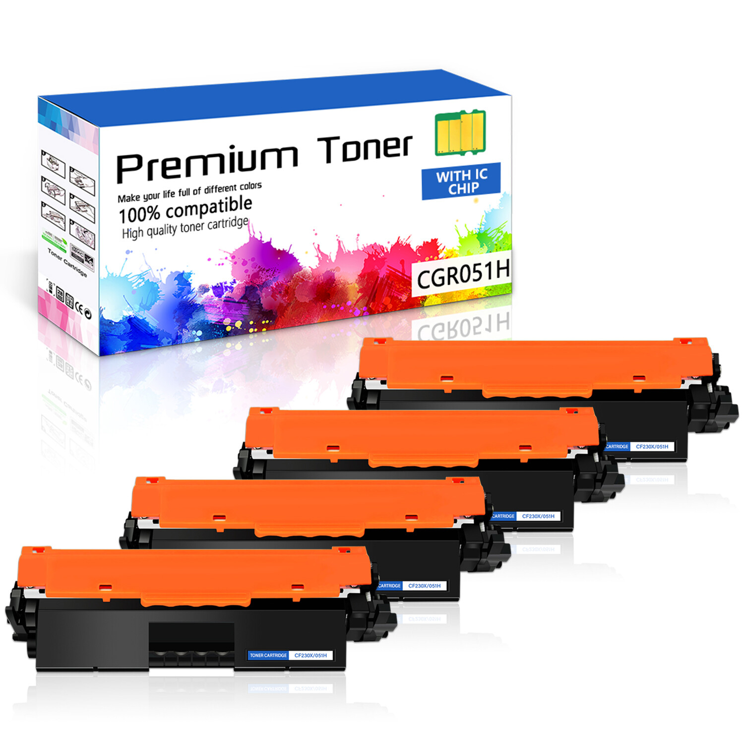 CRG051H 051H Toner for Canon CRG0-51H ImageCLASS MF267dw MF269dw LBP162dw