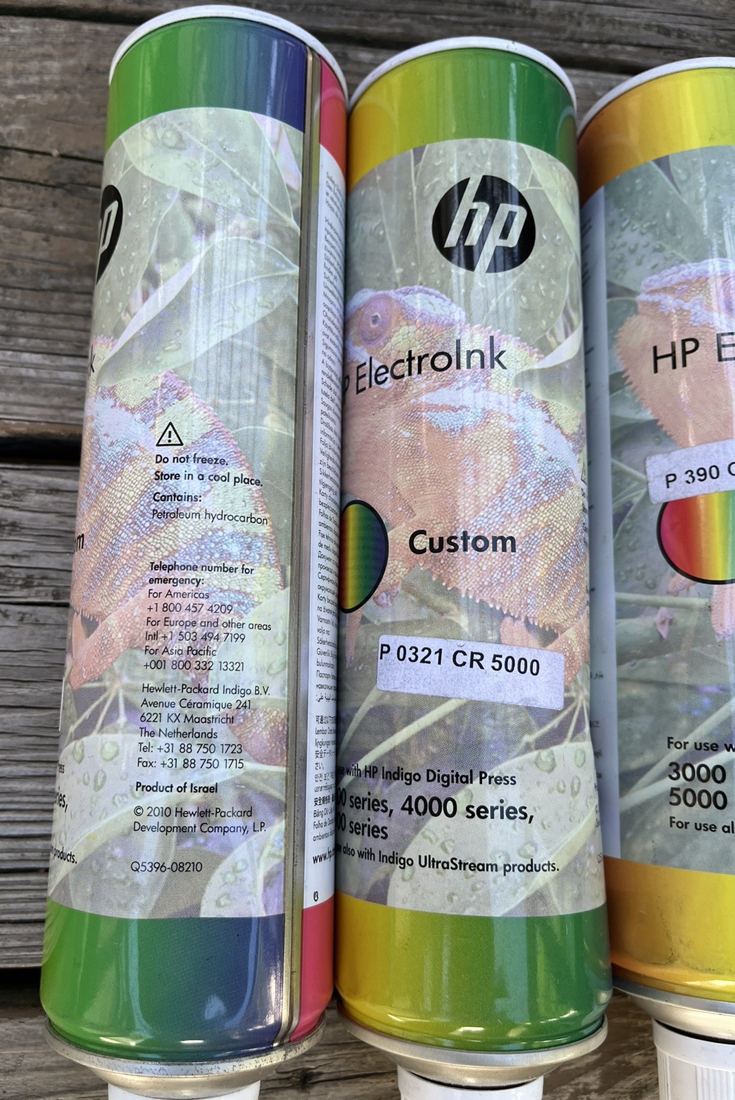 4 Pk – HP ElectroInk Indigo Digital Press 3000/4000/5000 Series Q5396 Custom