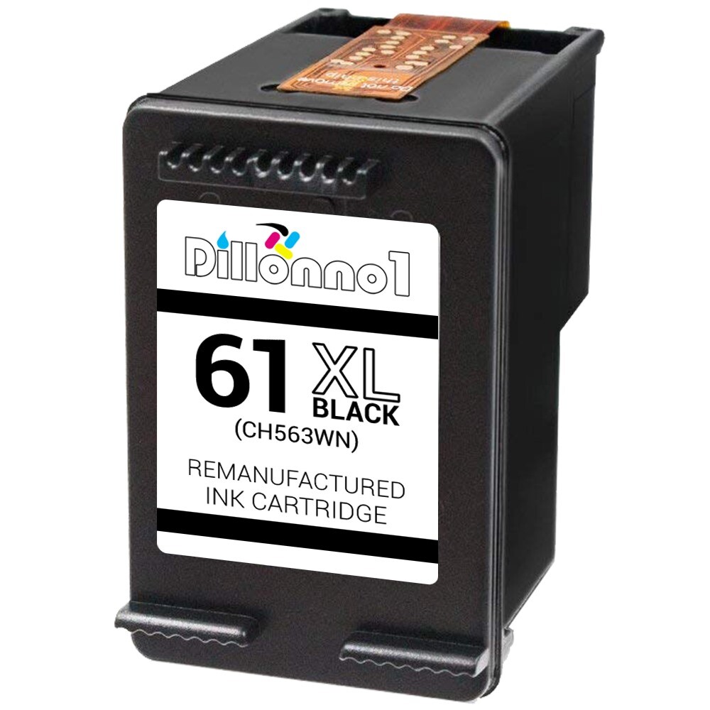 for HP61XL 1-Black Ink Cartridge 1000 1050 1051 1055 1510 1512 2050