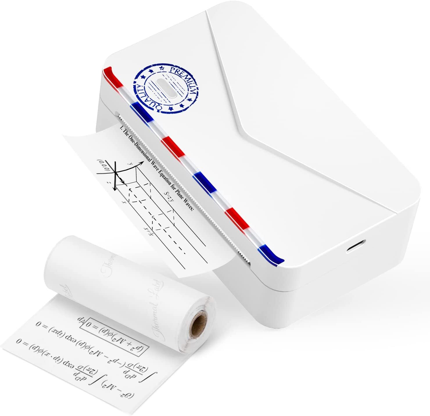 Phomemo Portable Thermal Printer M03AS 3 Inch Mini Sticker Printer Bluetooth