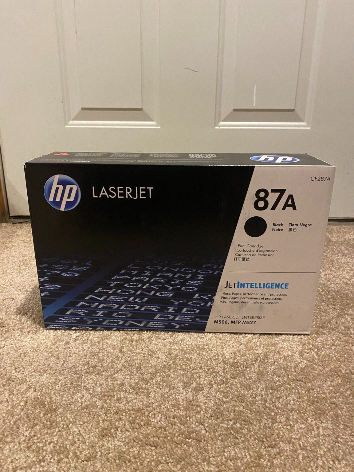 Genuine OEM HP 87A CF287A Black Toner Cartridge New Factory Sealed Original